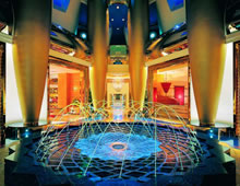 Lobby in Burj Al Arab