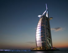 Out door view of Burj Al Arab